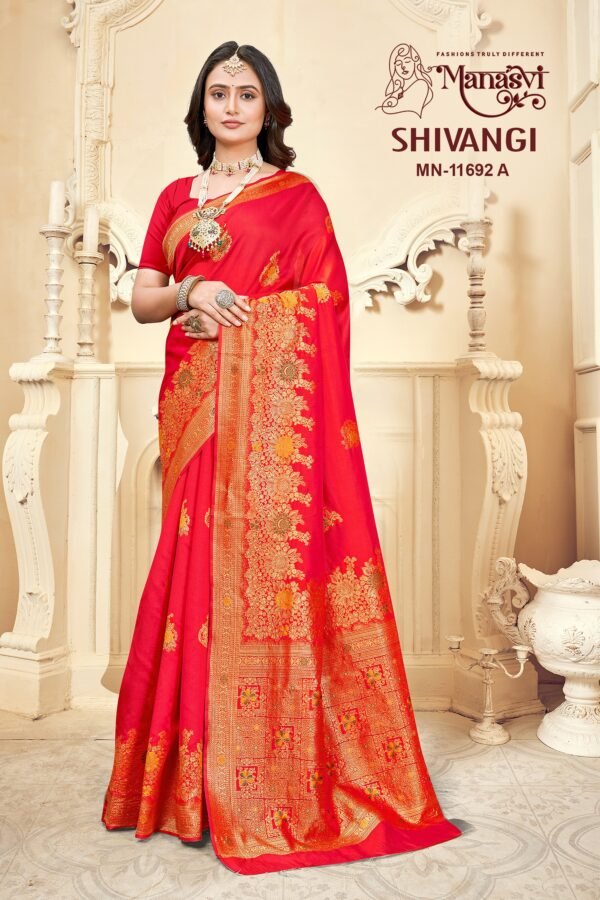 Shivangi Cotton Blend Saree - Image 2