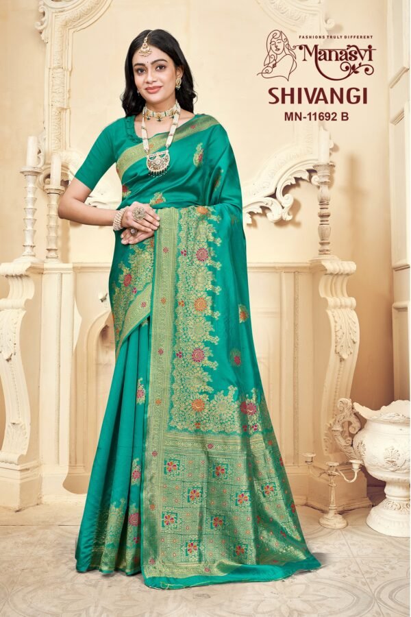 Shivangi Cotton Blend Saree - Image 3