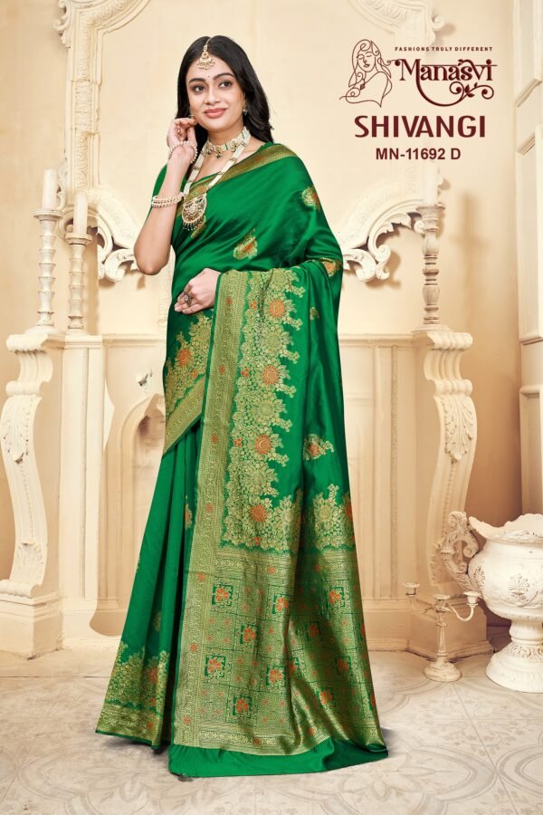Shivangi Cotton Blend Saree - Image 5