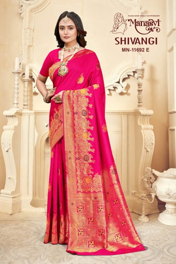 Shivangi Cotton Blend Saree - Image 6