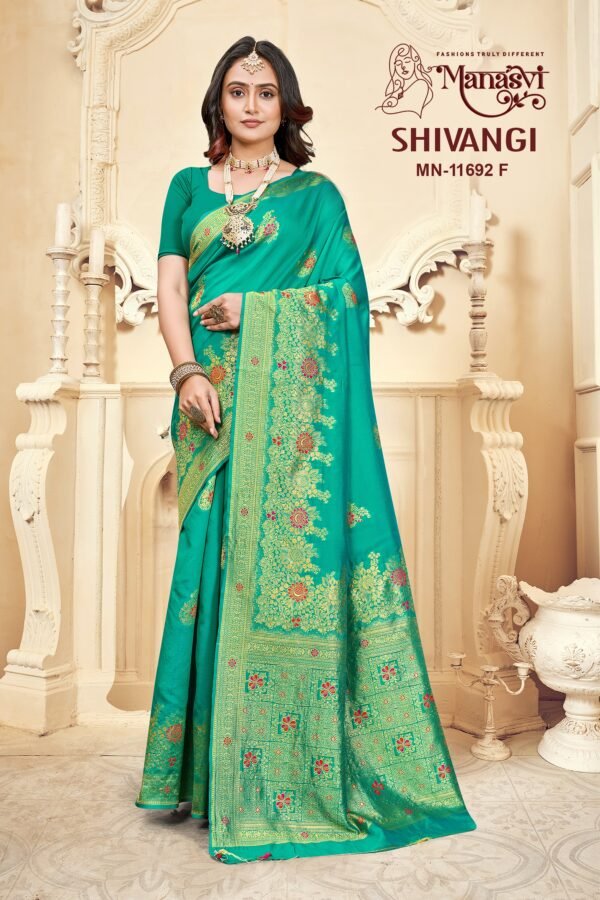 Shivangi Cotton Blend Saree - Image 7