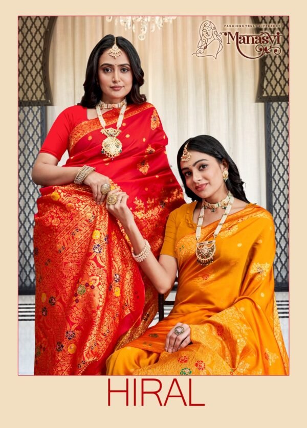MN- Hiral Semi Silk Saree