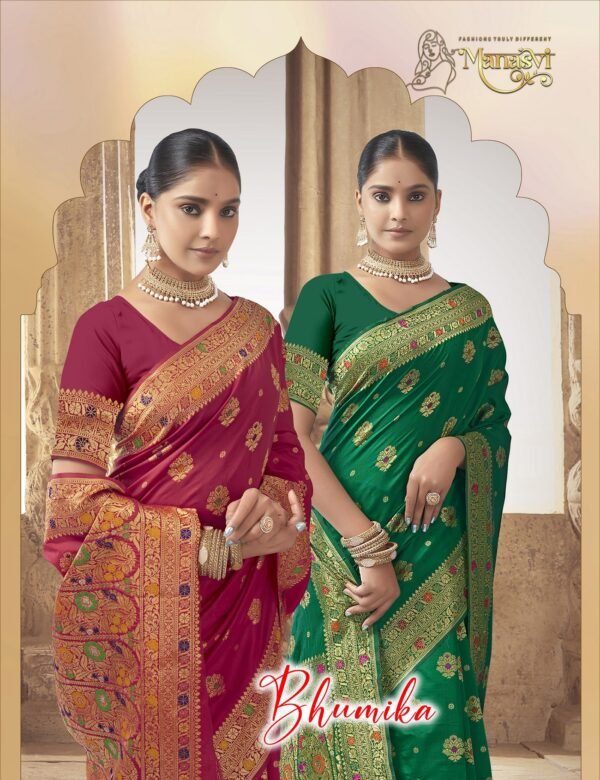 Mn Bhumika Semi Silk Saree