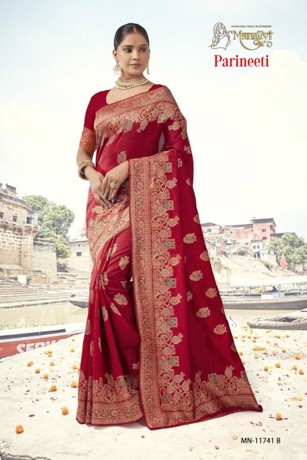 Parineeti Semi Silk Saree - Image 3