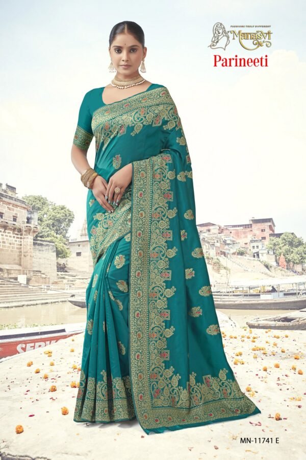 Parineeti Semi Silk Saree - Image 6