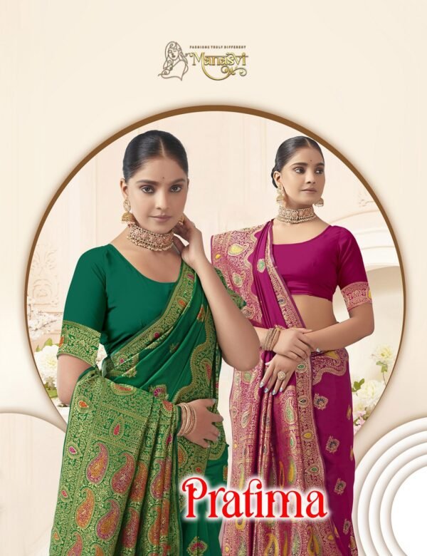 Pratima Semi Silk Saree