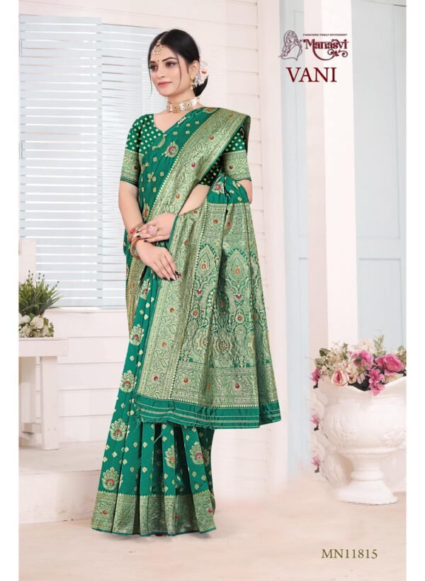 Mn- Vani Semi Silk Saree - Image 3