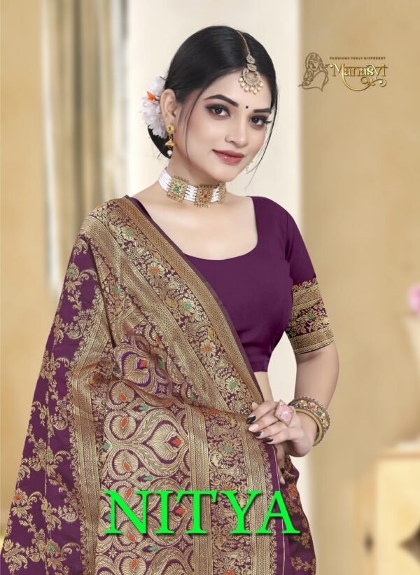 Nitya Semi Silk Saree