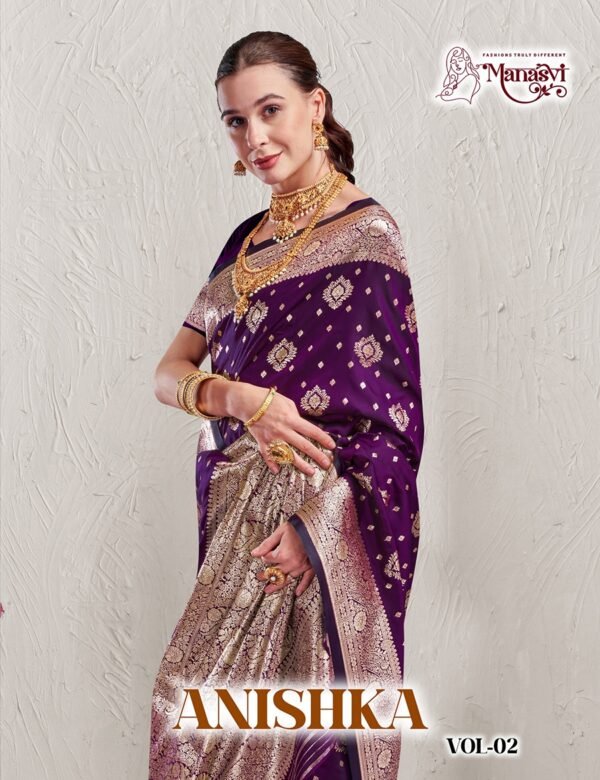 Banarasi Silk Saree Anishka Vol-2
