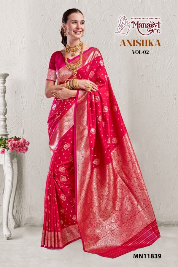 Banarasi Silk Saree Anishka Vol-2 - Image 2