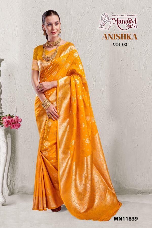 Banarasi Silk Saree Anishka Vol-2 - Image 5