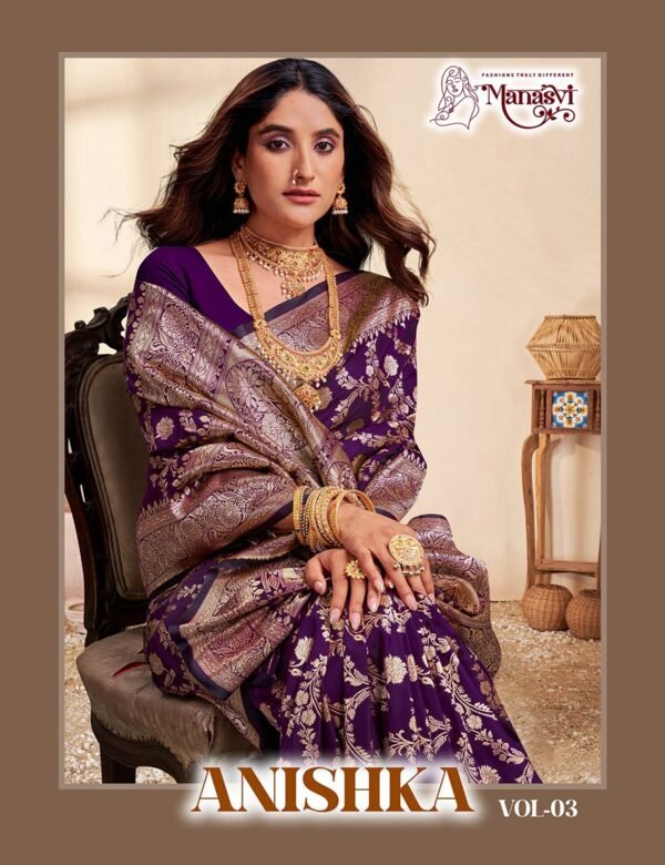 Banarasi Silk Saree Anishka Vol-3