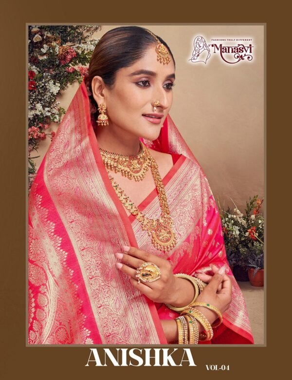 Banarasi Silk Saree Anishka Vol-4