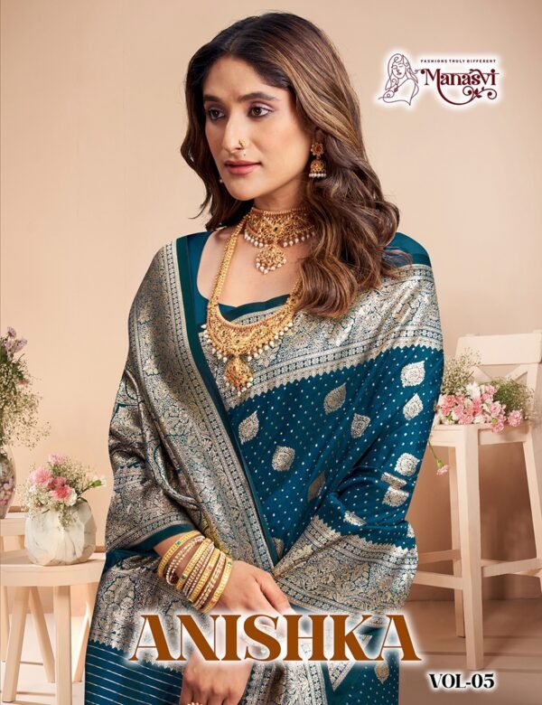 Banarasi Silk Saree Anishka Vol-5