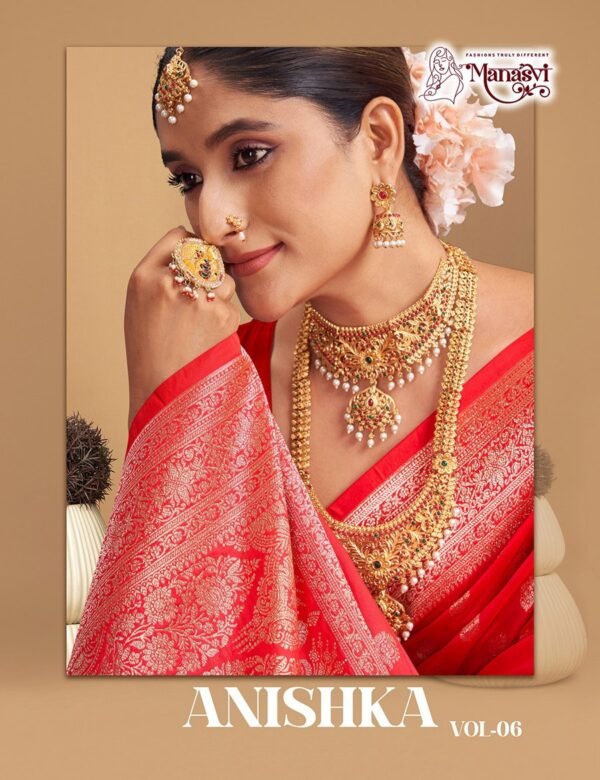 Banarasi Silk Saree Anishka Vol-6