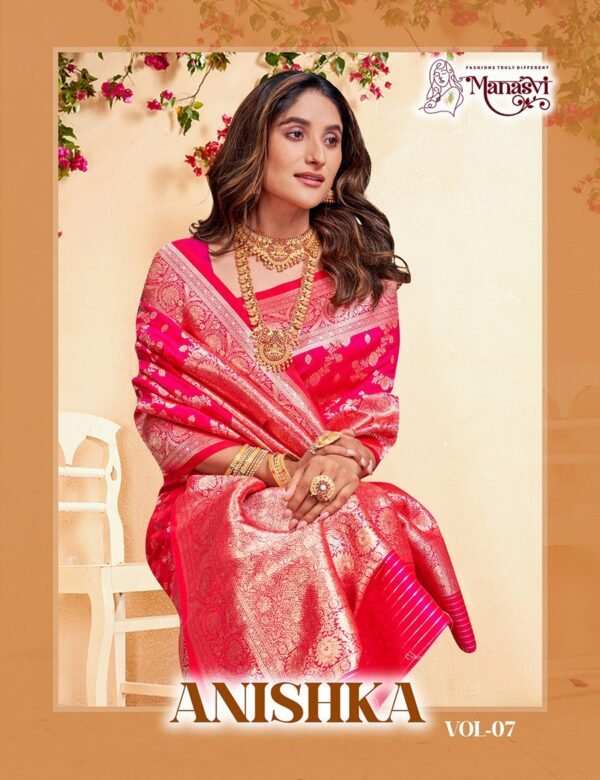 Banarasi Silk Saree Anishka Vol-7